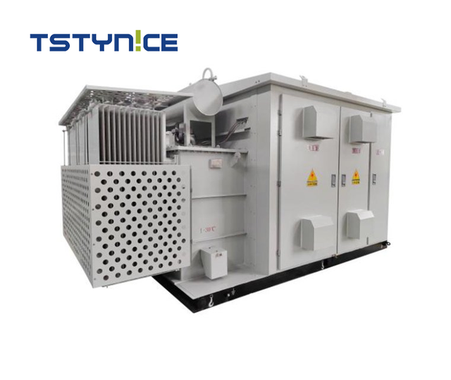 TSTY Wind Power Prefabricated Compact Substation for Onshore Wind Turbine Step Up To 35kV