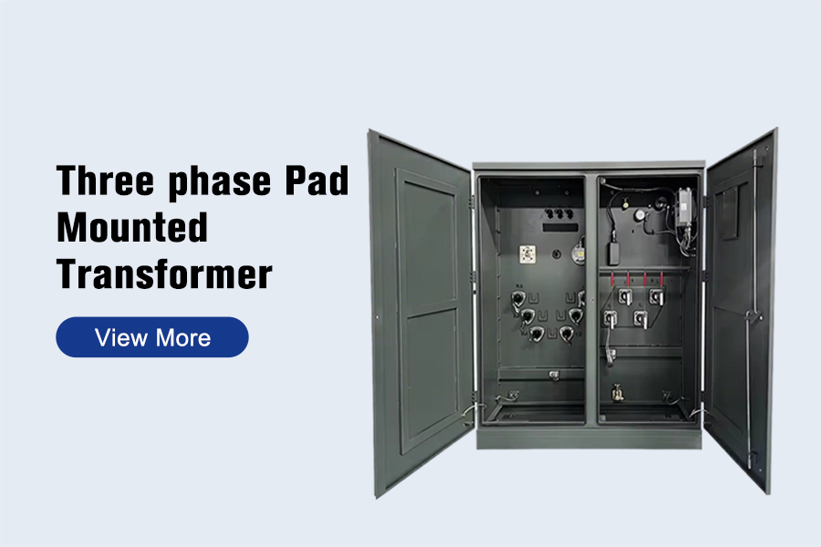 three phase pad mounted transformer